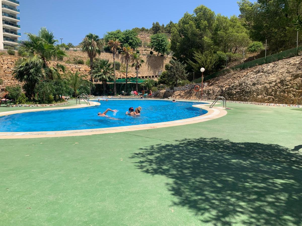 Апартаменти З Чудовим Видом,600 М Пляж Леванте Венідорм Benidorm Buitenkant foto